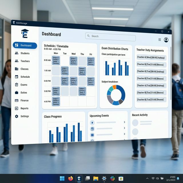 Koza Dashboard - Okul Yönetim Paneli
